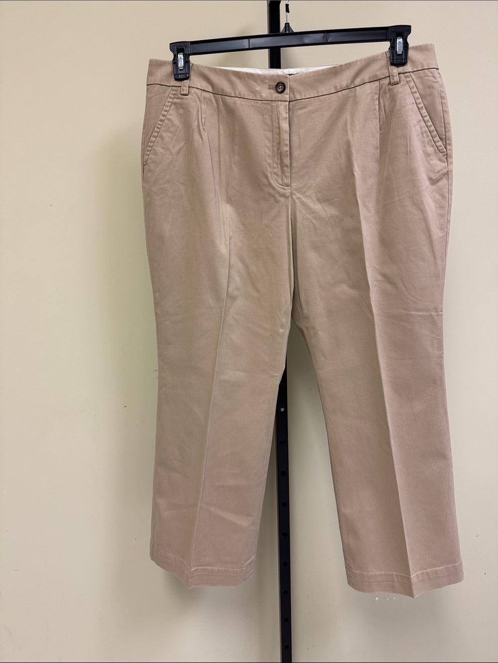 Talbots Dark Kakhi Trousers